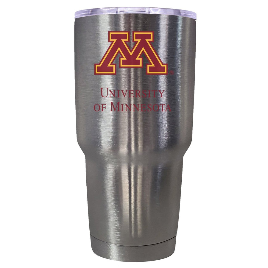 Minnesota Gophers Mascot Logo Tumbler - 24oz Color-Choice Insulated Stainless Steel Mug Image 1
