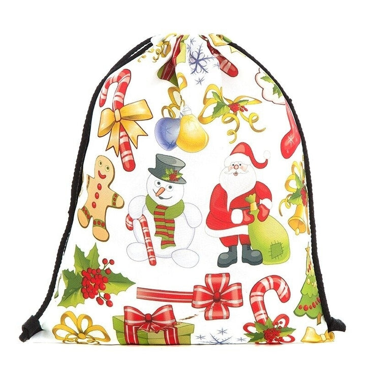 Christmas Backpack Shoulder Bag Drawstring Bag For Women Bag DTTT Image 1