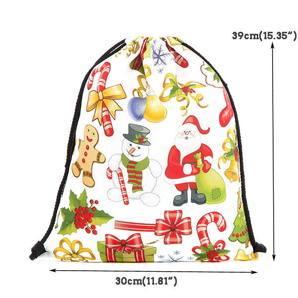 Christmas Backpack Shoulder Bag Drawstring Bag For Women Bag DTTT Image 2