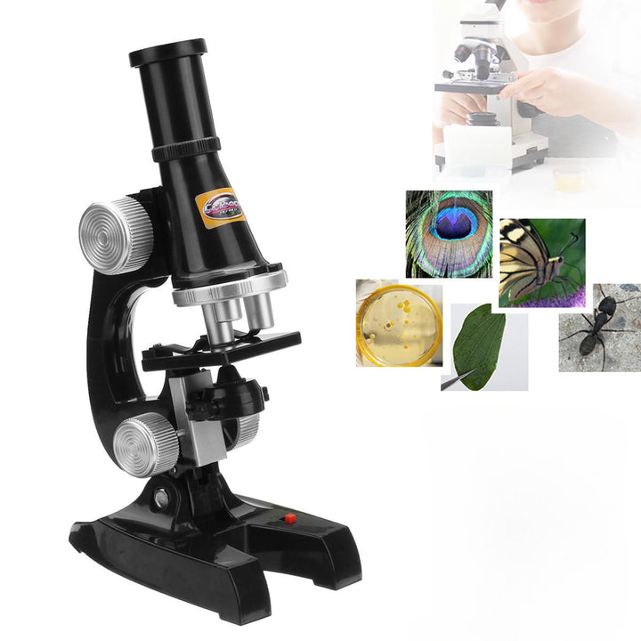 Childrens Junior Microscope Science Lab Set with Light Educational Toy Image 3
