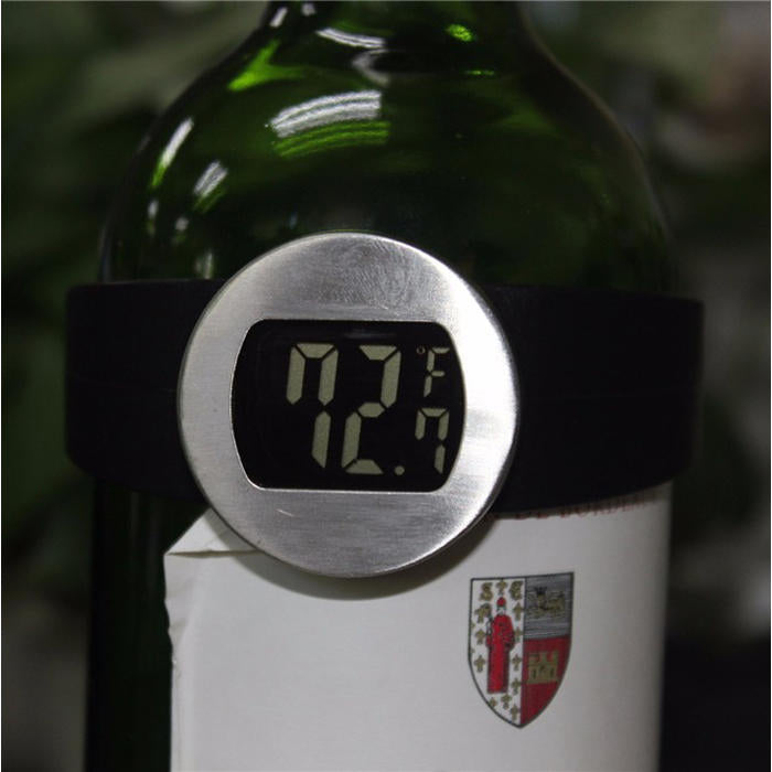 Digital Temperature Watch Heating Thermometer Home Brewing Tools for Wine Bottle Image 3