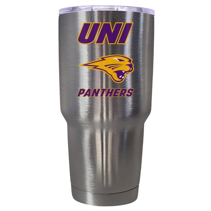 Northern Iowa Panthers 24 oz Insulated Stainless Steel Tumbler Image 1