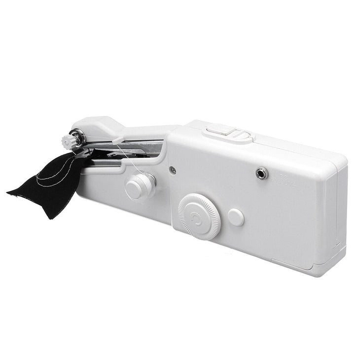 Mini Portable Sewing Machine Handheld Cordless Quick Clothes Stitch For Home Travel Image 6