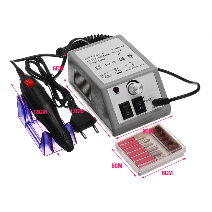 Professional Electric Nail Polisher File Drill Manicure Pedicure Machine Tools Image 7