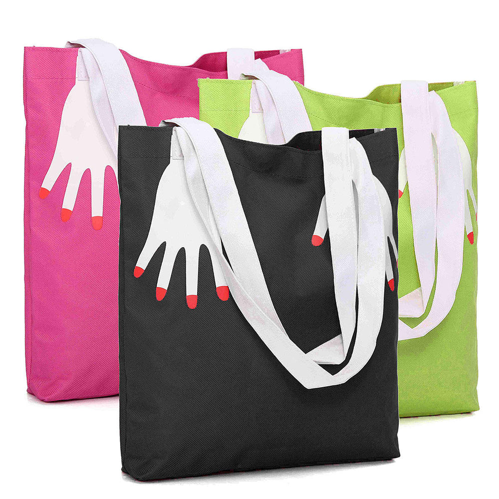 Women Large Totes canvas Handbag Multi Palm Preppy Style Shoulder Messenger Bag DTTT Image 2