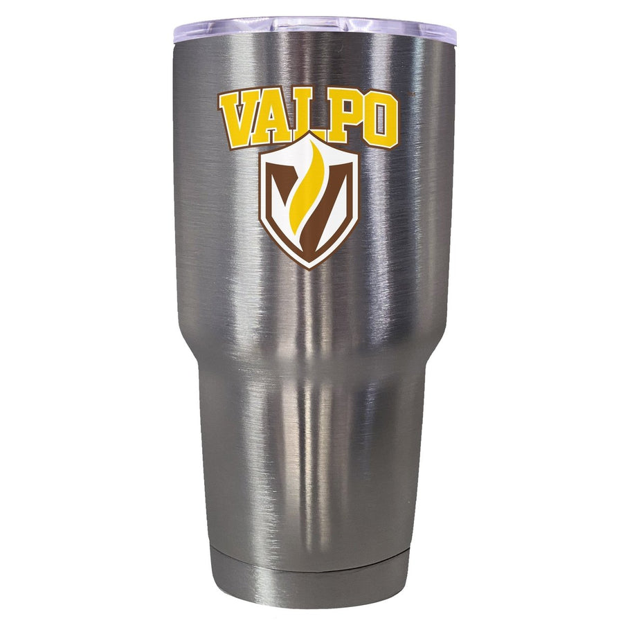 Valparaiso University Mascot Logo Tumbler - 24oz Color-Choice Insulated Stainless Steel Mug Image 1