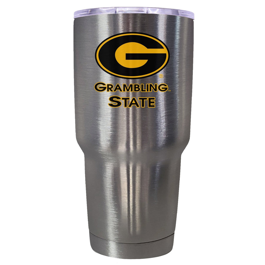 Grambling State Tigers Mascot Logo Tumbler - 24oz Color-Choice Insulated Stainless Steel Mug Image 1