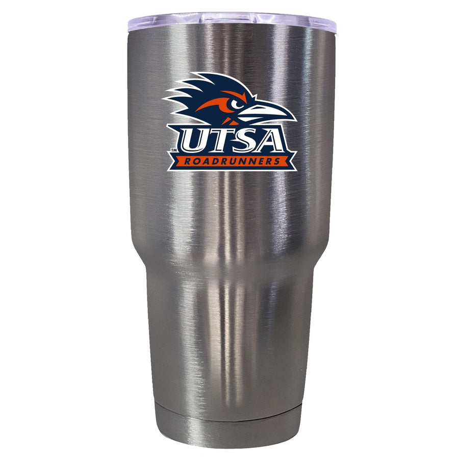 UTSA Road Runners Mascot Logo Tumbler - 24oz Color-Choice Insulated Stainless Steel Mug Image 1