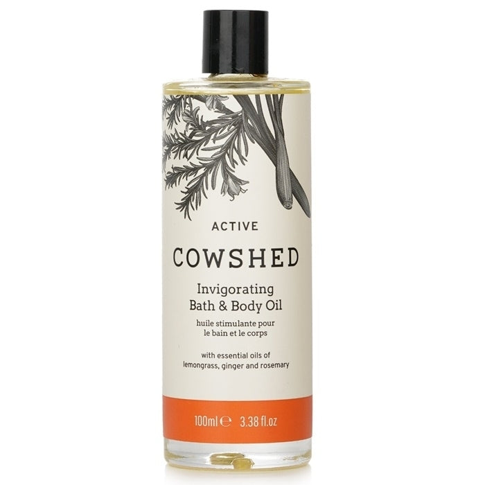 Cowshed Active Invigorating Bath and Body Oil 100ml/3.38oz Image 1