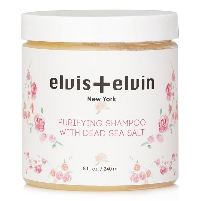 Elvis + Elvin Purifying Shampoo With Dead Sea Salt 240ml/8oz Image 1