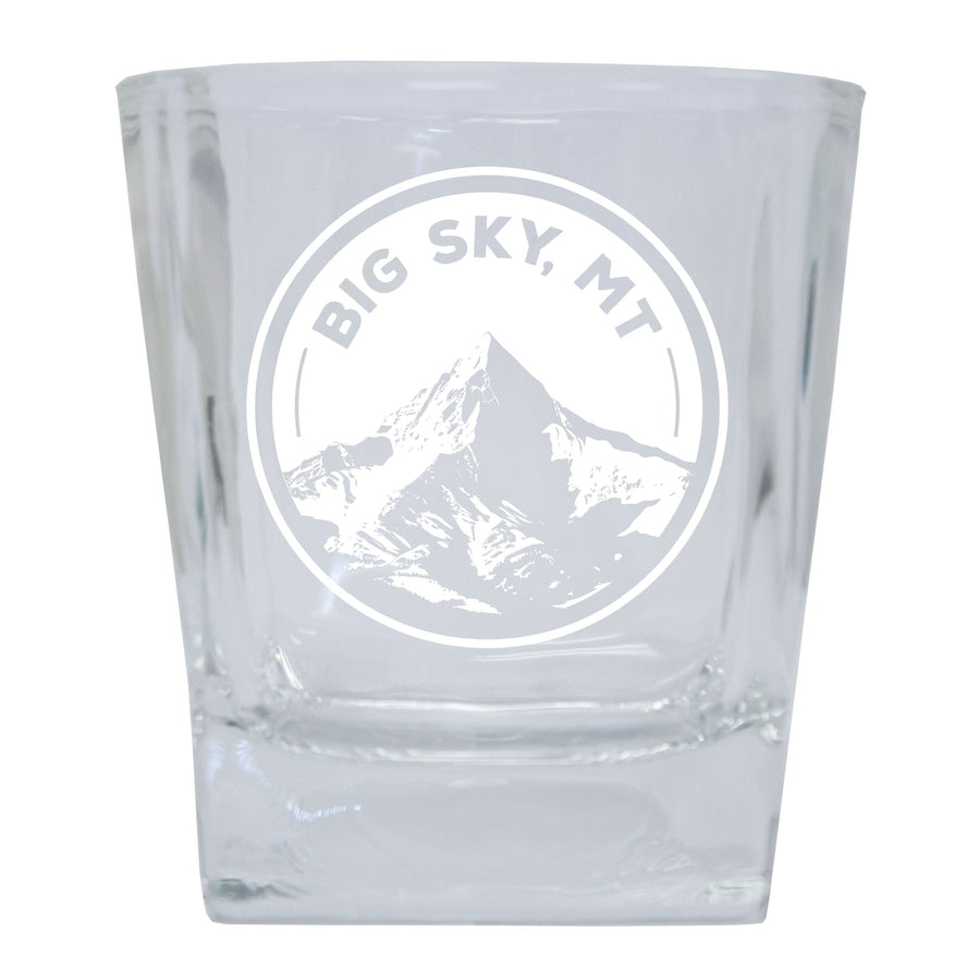 Big Sky Montana Souvenir 5 oz Engraved Shooter Glass Image 1