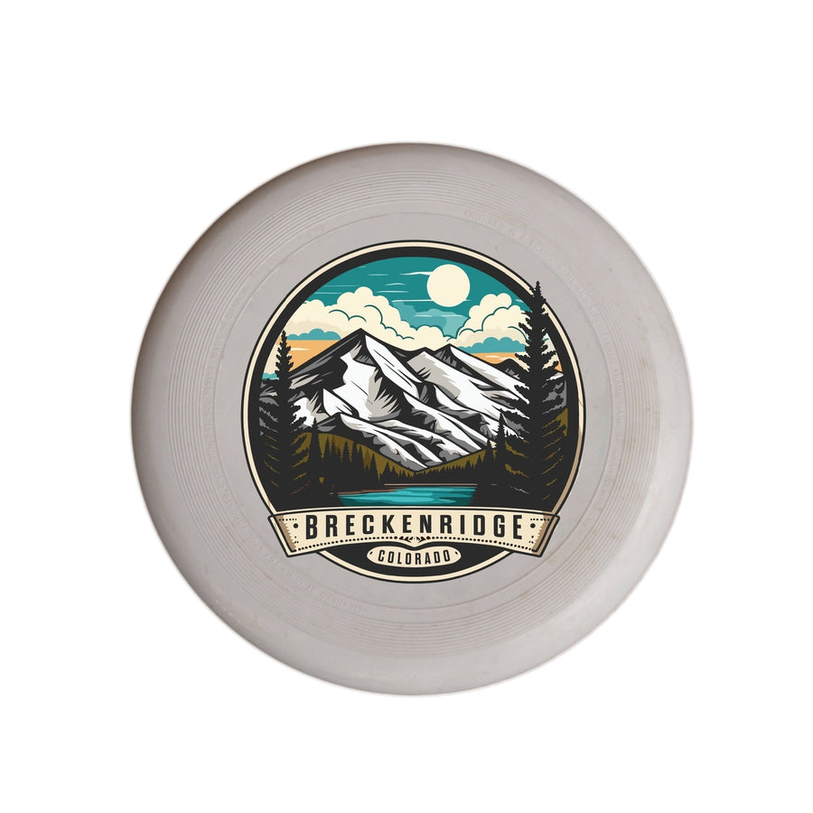 Breckenridge Colorado Design A Souvenir Frisbee Flying Disc Image 1