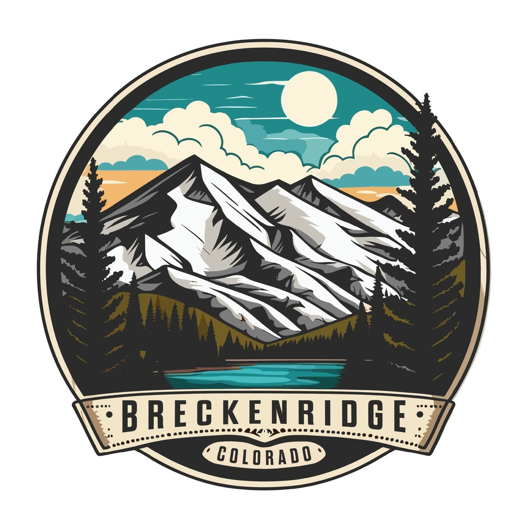 Breckenridge Colorado A Souvenir Memories Durable Vinyl Decal Sticker Image 1