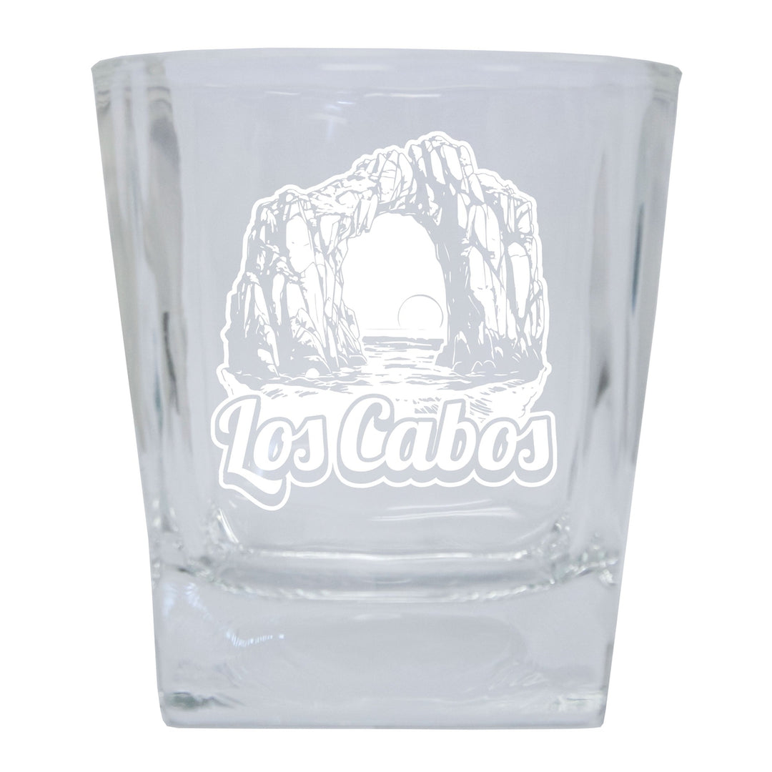 Los Cabos Mexico Souvenir 5 oz Engraved Shooter Glass Image 1