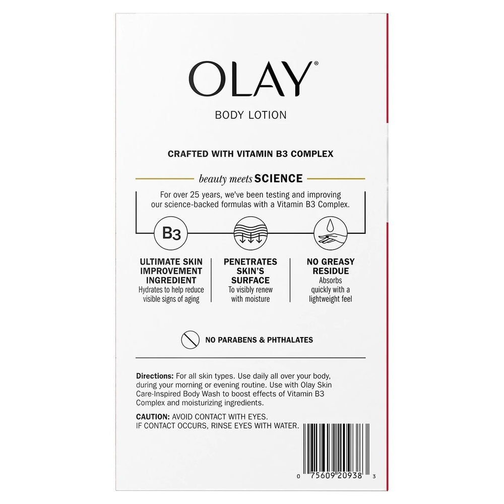 Olay Age Defying and Hydrating Niacinamide Hand/Body Lotion17 Fl Oz (2 Pack) Image 2