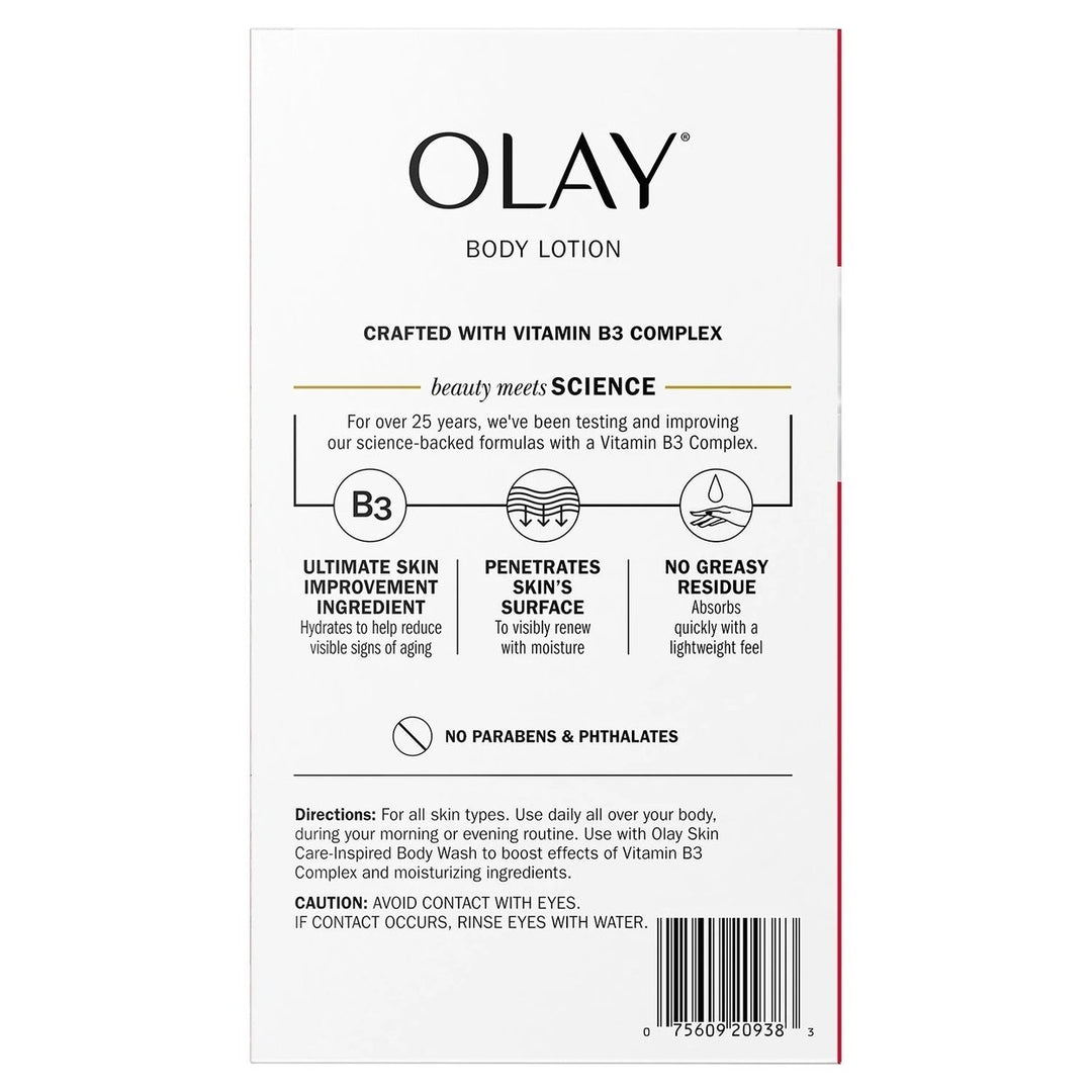 Olay Age Defying and Hydrating Niacinamide Hand/Body Lotion17 Fl Oz (2 Pack) Image 2