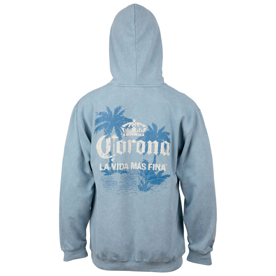 Corona La Vida Mas Fina Mineral Wash Pull-Over Hoodie Image 4