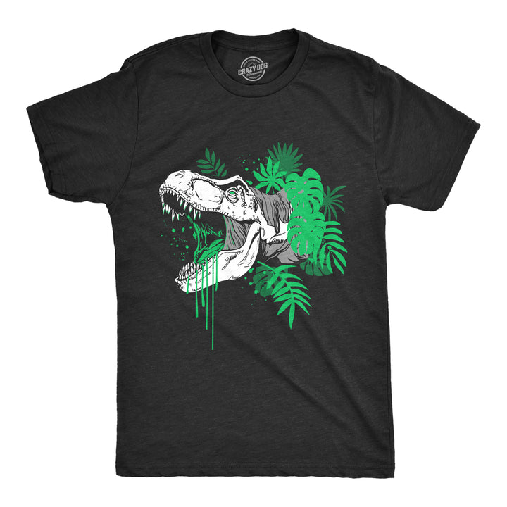 Mens T Rex Roar T Shirt Funny Cool Prehistoric Dinosaur Lovers Tee For Guys Image 1