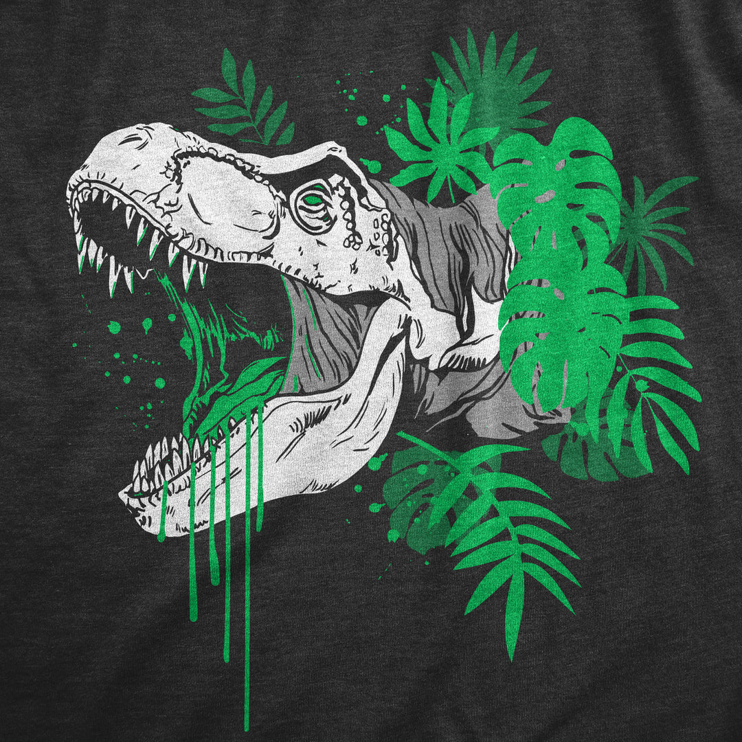 Mens T Rex Roar T Shirt Funny Cool Prehistoric Dinosaur Lovers Tee For Guys Image 2