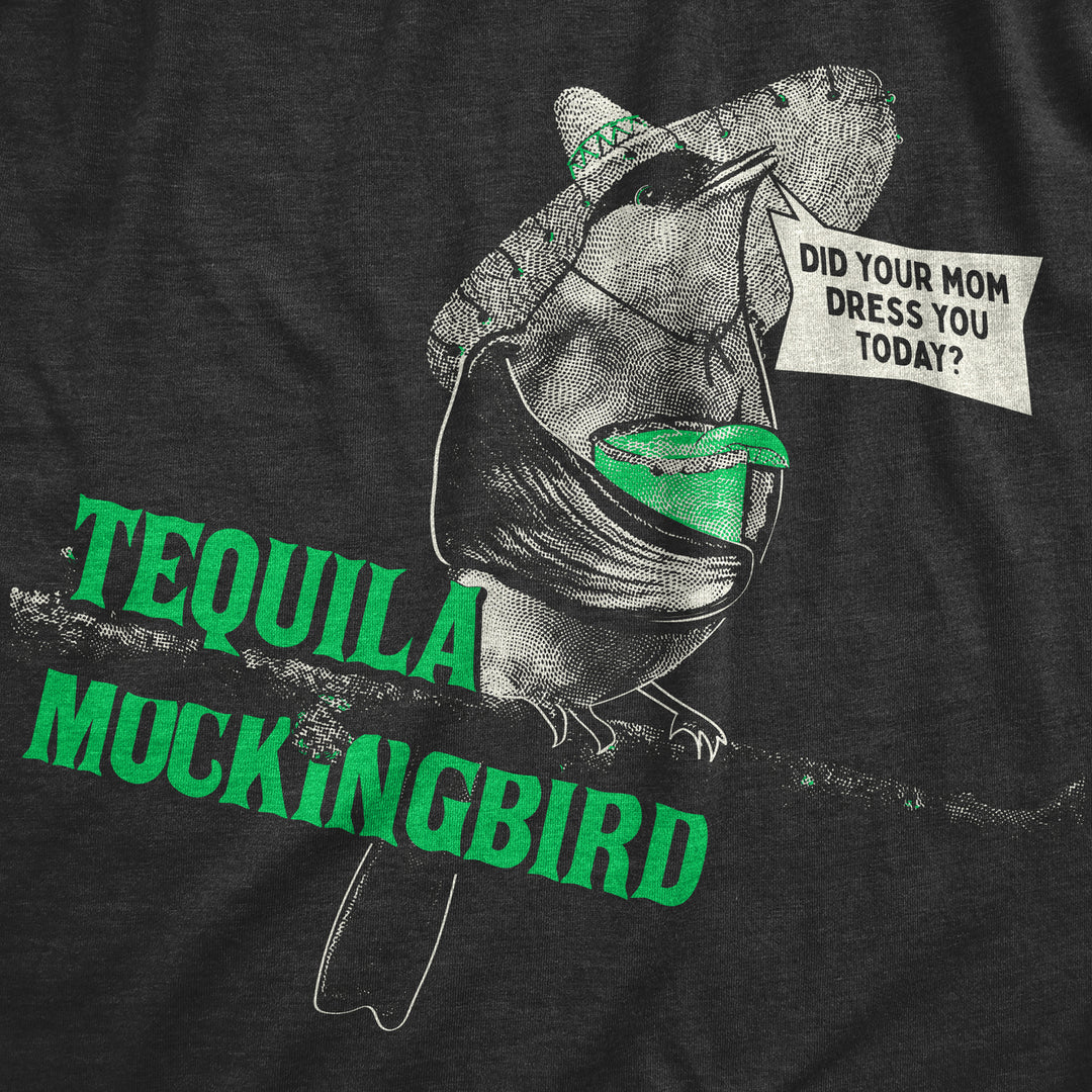 Womens Tequila Mockingbird T Shirt Funny Liquor Drinking Novel Parody Joke Tee For Ladies Image 2