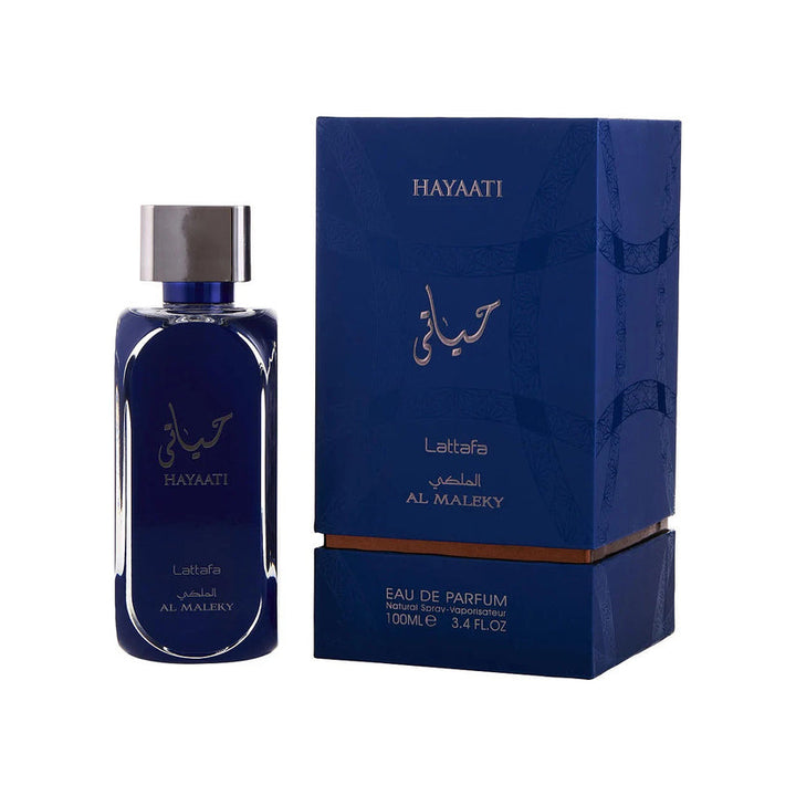 Lattafa Hayaati Al Maleky EDP Spray 3.4 oz Mens Fragrance Perfume Spray Image 1