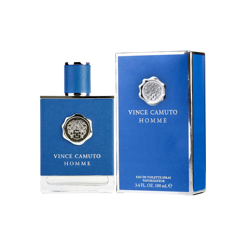 Vince Camuto Homme EDT Spray 3.4 oz Mens Fragrance Gin Lemon Juniper Musk Image 1