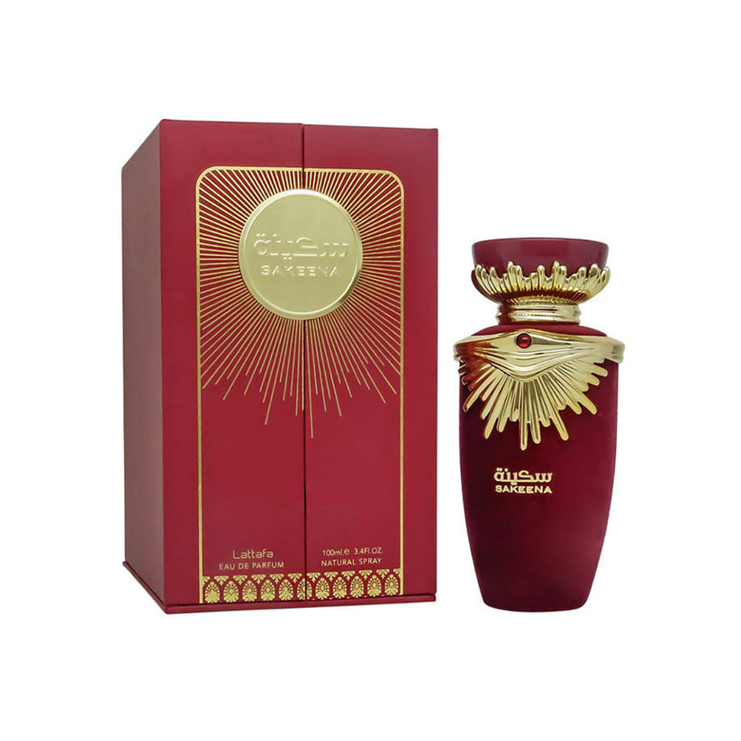 SAKEENA by Lattafa EDP Spray 3.4 oz For Women Image 1