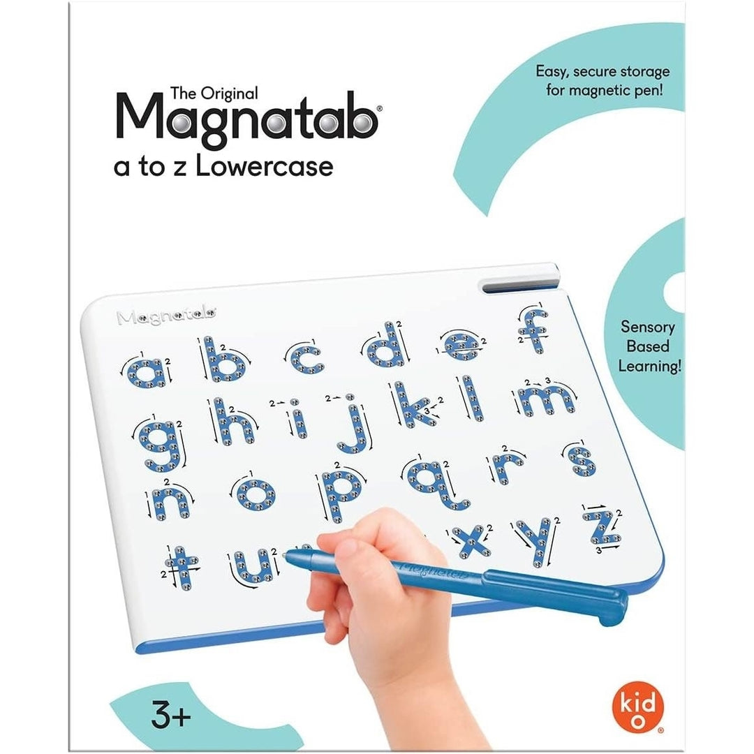 Magnatab a to z Lowercase Magnetic Original Letter Writing Sensory Learn Teach PlayMonster Image 6