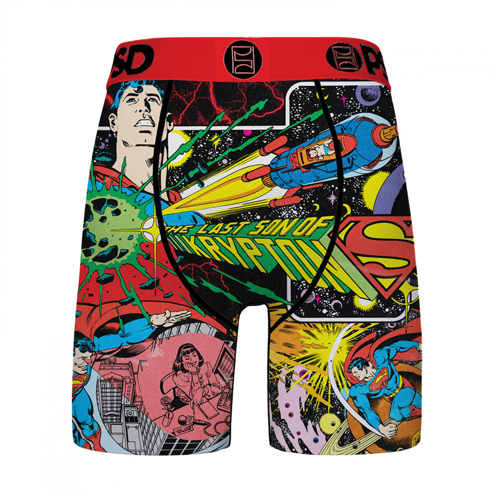 Superman Son of Krypton Comic Art PSD Boxer Briefs Image 2