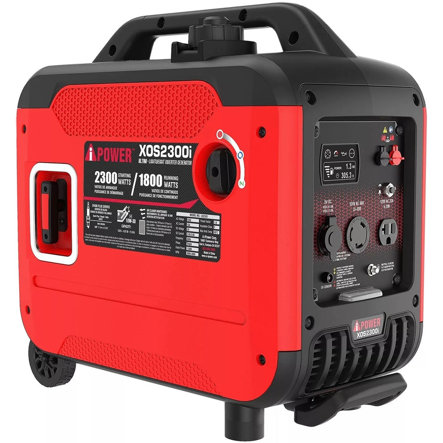 A-iPower 2300 Watt Portable Generator Inverter With Portability Kit and CO Sensor Image 1
