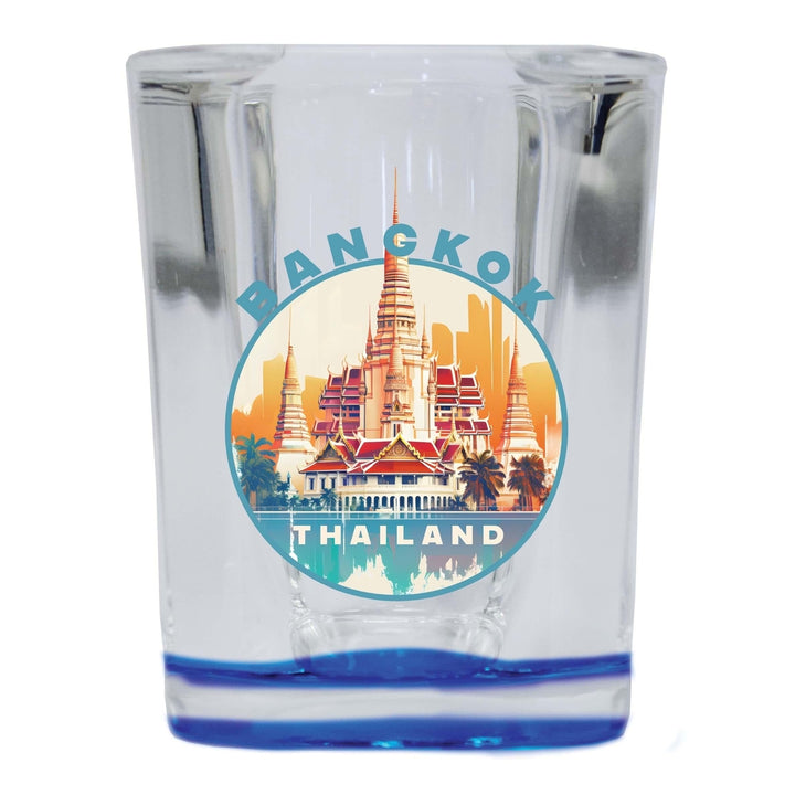 Bangkok Thailand C Souvenir 2.5 Ounce Shot Glass Square Image 1