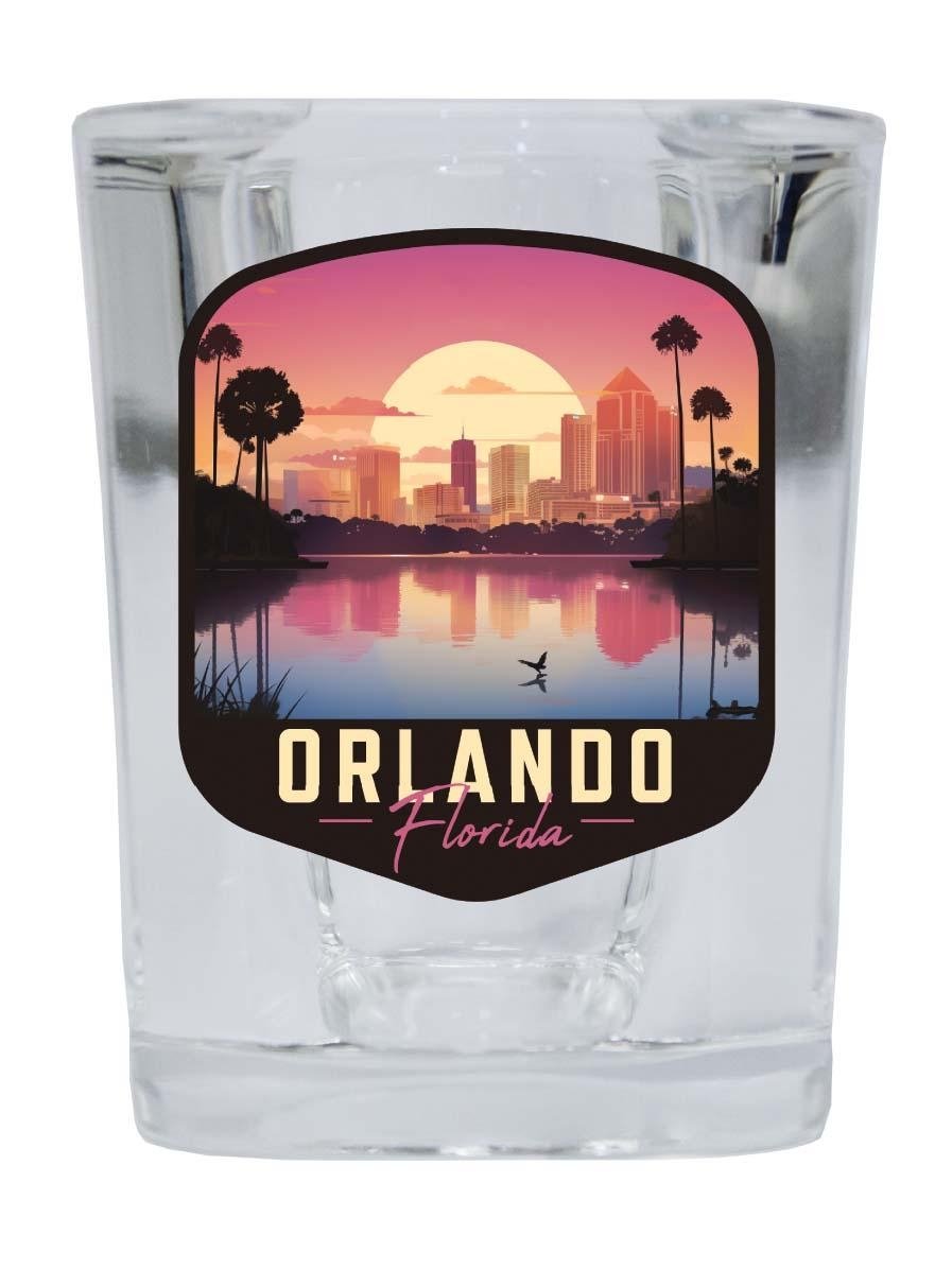 Orlando Florida A Souvenir 2.5 Ounce Shot Glass Square Image 1