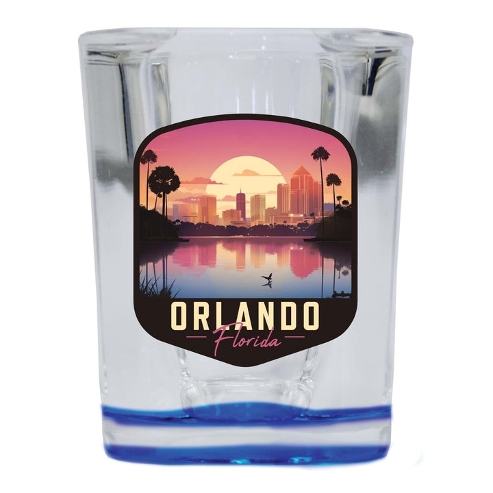 Orlando Florida A Souvenir 2.5 Ounce Shot Glass Square Image 2