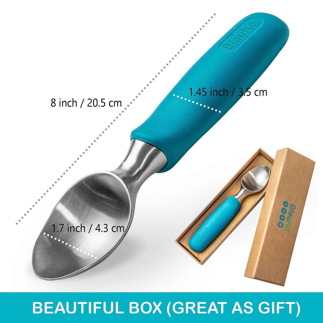 Stainless Steel Ice Cream Scoop Professional Heavy Duty Multifunctional Tool Image 3