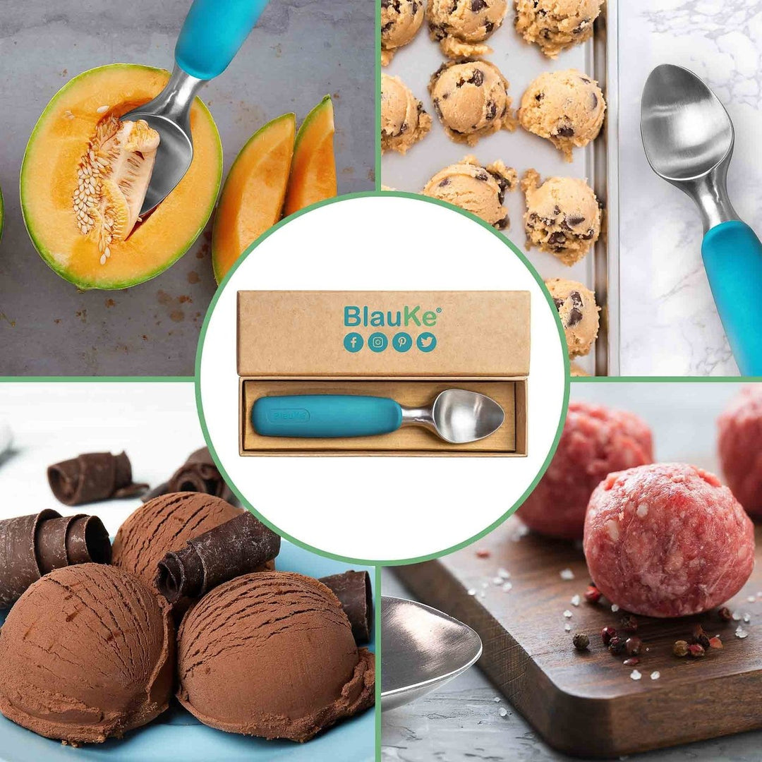 Stainless Steel Ice Cream Scoop Professional Heavy Duty Multifunctional Tool Image 8