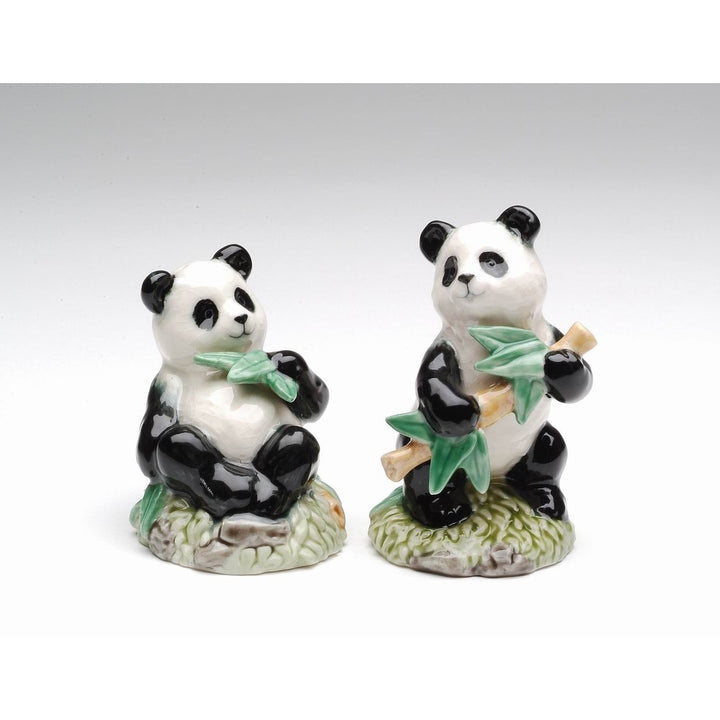 Ceramic Panda Bear Salt and Pepper ShakersHome Dcor, Image 3