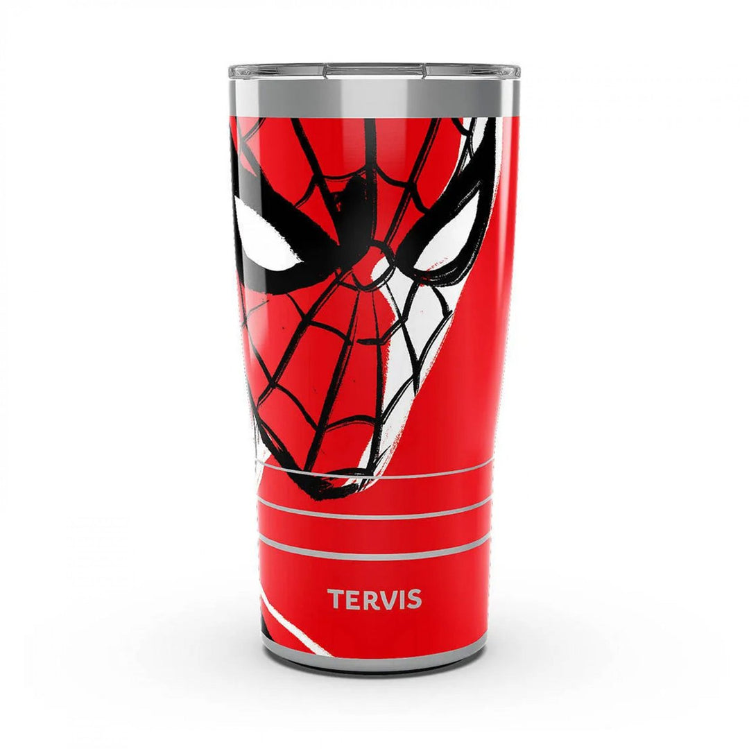 Spider-Man Color Sketch 20oz Stainless Steel Tervis Travel Mug Image 1