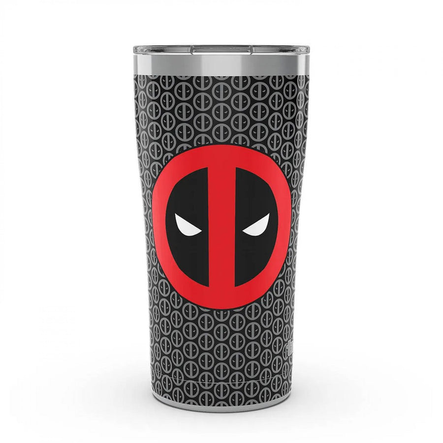 Deadpool Logo Pattern 20oz Stainless Steel Tervis Travel Mug Image 1