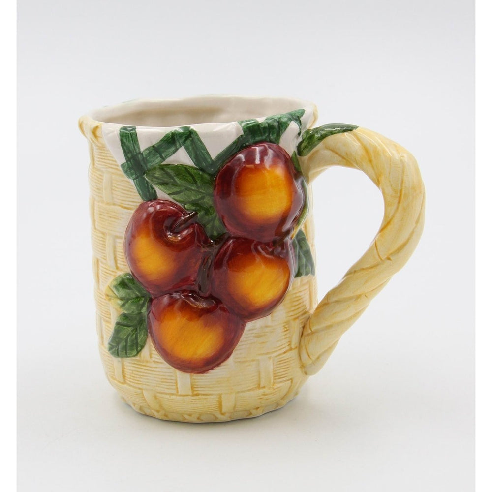 Ceramic Apple Basket Mug 12oz  Nature Lovers Image 2