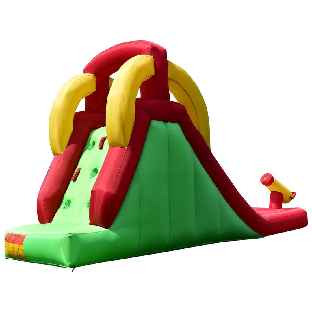 Inflatable Moonwalk Water Slide Bounce House Bouncer Kids Jumper Climbing Image 9