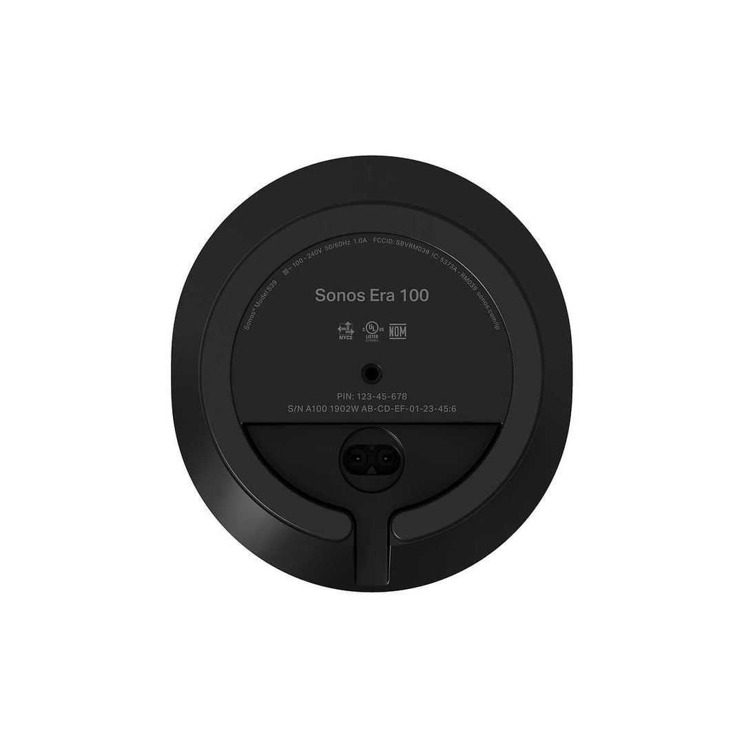 Sonos Era 100 SpeakersBlack (2 Pack) Image 4