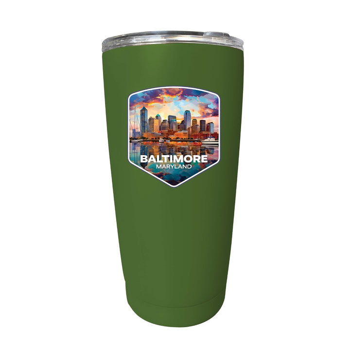 Baltimore Maryland A Souvenir 16 oz Insulated Tumbler Image 2