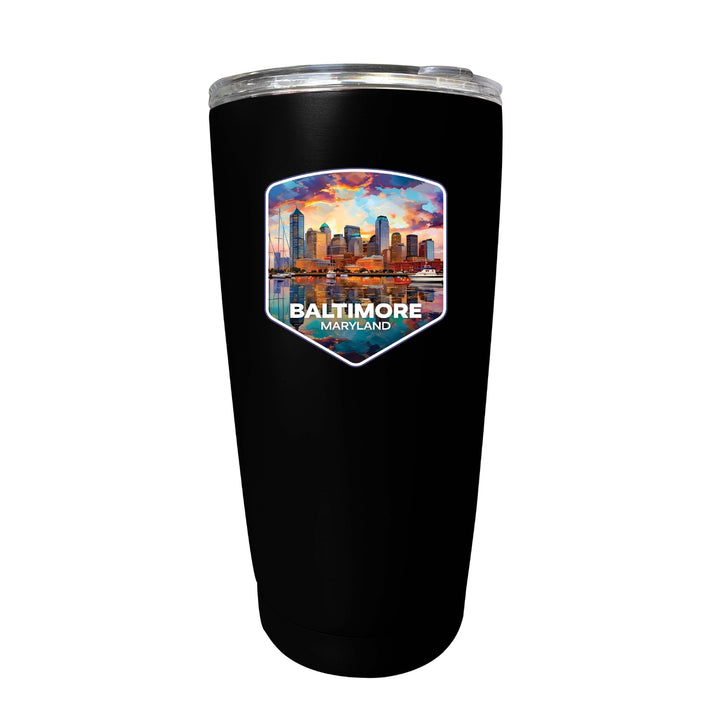 Baltimore Maryland A Souvenir 16 oz Insulated Tumbler Image 3