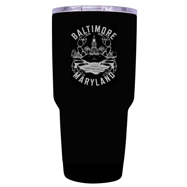 Baltimore Maryland A Souvenir 24 oz Engraved Insulated Tumbler Image 6