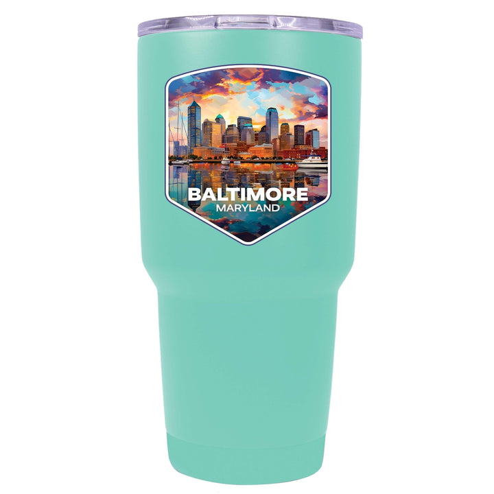 Baltimore Maryland A Souvenir 24 oz Insulated Stainless Steel Tumbler Image 1