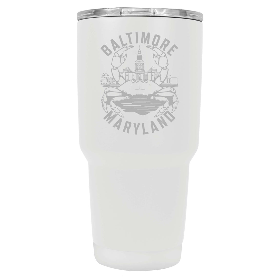 Baltimore Maryland A Souvenir 24 oz Engraved Insulated Tumbler Image 7