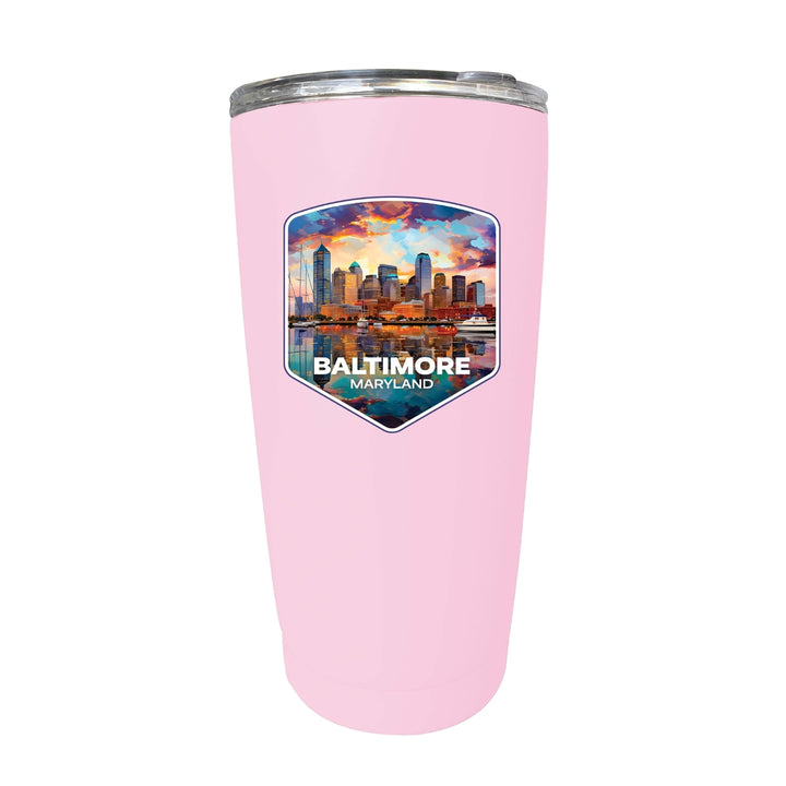 Baltimore Maryland A Souvenir 16 oz Insulated Tumbler Image 6