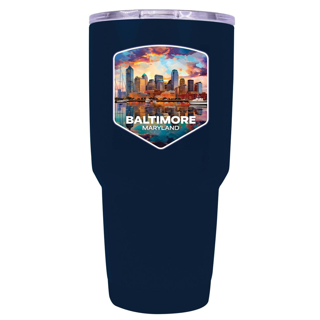 Baltimore Maryland A Souvenir 24 oz Insulated Stainless Steel Tumbler Image 1