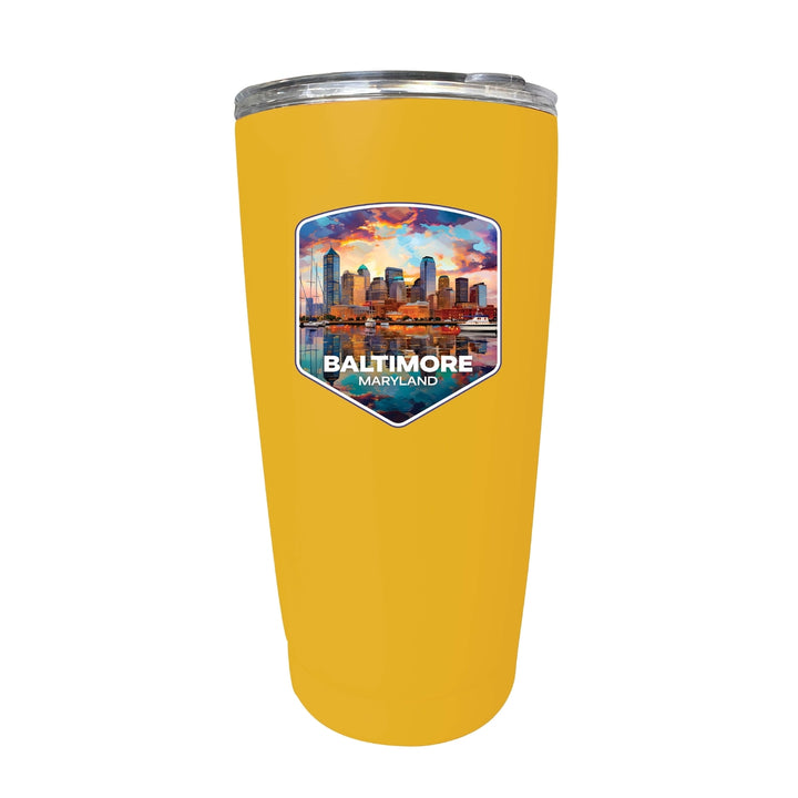 Baltimore Maryland A Souvenir 16 oz Insulated Tumbler Image 9