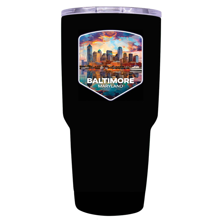 Baltimore Maryland A Souvenir 24 oz Insulated Stainless Steel Tumbler Image 9